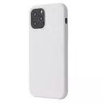 Coque Silicone Compatible pour Apple iPhone 12/iPhone 12 Pro Blanc