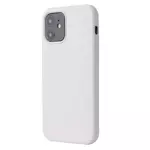 Coque Silicone Compatible pour Apple iPhone 12 Mini Blanc