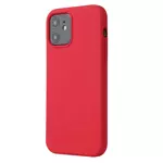 Coque Silicone Compatible pour Apple iPhone 12 Mini Rouge