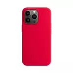 Coque Silicone Compatible pour Apple iPhone 13 Pro Rouge