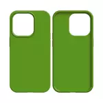 Coque Silicone Compatible pour Apple iPhone 14 (#31) Vert Clair