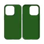 Coque Silicone Compatible pour Apple iPhone 14 (#52) Vert Foncé