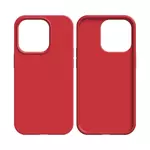 Coque Silicone Compatible pour Apple iPhone 15 (#14) Rouge