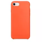 Coque Silicone Compatible pour Apple iPhone 7/iPhone 8/iPhone SE (2nd Gen) Orange