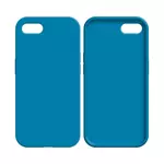 Coque Silicone Compatible pour Apple iPhone 7/iPhone 8/iPhone SE (2nd Gen)/iPhone SE (3e Gen) (#16) Bleu Ciel