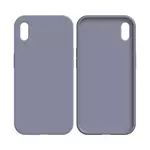 Coque Silicone Compatible pour Apple iPhone X/iPhone XS Gris