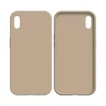 Coque Silicone Compatible pour Apple iPhone XR (#19) Rose Gold