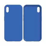 Coque Silicone Compatible pour Apple iPhone XS Max /3 Bleu