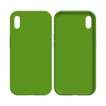 Coque Silicone Compatible pour Apple iPhone XS Max (#31) Vert Clair
