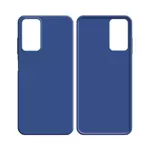 Coque Silicone Compatible pour Samsung Galaxy A03s A037 (#16) Bleu Marine