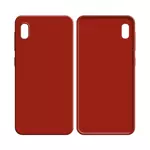 Coque Silicone Compatible pour Samsung Galaxy A10 A105 (#1) Rouge