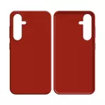 Coque Silicone Compatible pour Samsung Galaxy A14 5G A146B/Galaxy A14 4G A145F (#1) Rouge