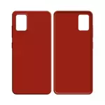 Coque Silicone Compatible pour Samsung Galaxy A51 A515 (#1) Rouge