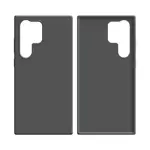 Coque Silicone Compatible pour Samsung Galaxy S22 Ultra S908 (#5) Gris