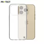 Coque Silicone PROTECT pour Apple iPhone 15 Pro Transparent