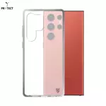 Coque Silicone PROTECT pour Samsung Galaxy S23 Ultra 5G S918 Transparent