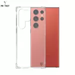 Coque Silicone Renforcée PROTECT pour Samsung Galaxy S23 Ultra 5G S918 Transparent