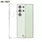 Coque Silicone Renforcée PROTECT pour Samsung Galaxy S24 Ultra 5G S928 Transparent