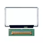 Dalle PC Portable 11.6" Slim HD (1366x768) LCD 60Hz, 40pin Droite, Fixations Latérales (N116BGE-L41) Matte