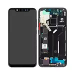 Ecran & Tactile avec Châssis Xiaomi Mi 8 Noir