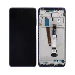 Ecran & Tactile avec Châssis Xiaomi Poco X3 NFC Bleu Mer