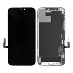 Ecran Tactile Hard Oled Partner-Pack pour Apple iPhone 12/iPhone 12 Pro (x10) Noir