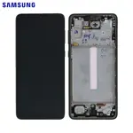 Ecran & Tactile Original Samsung Galaxy A33 5G A336 GH82-28143A GH82-28144A Noir