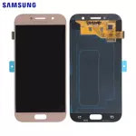 Ecran & Tactile Original Samsung Galaxy A5 2017 A520 GH97-19733D/GH97-20135D Rose Gold