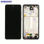 Ecran & Tactile Original Samsung Galaxy A52 5G A526/Galaxy A52 4G A525 GH82-25524A / GH82-25526A / GH82-25754A Awesome Black