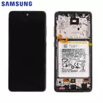 Bloc Complet Assemblé Samsung Galaxy A52 5G A526/Galaxy A52 4G A525 GH82-25230A/GH82-25229A Awesome Black