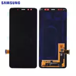 Ecran & Tactile Original Samsung Galaxy A8 2018 A530 GH97-21406A GH97-21529A Noir