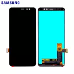 Ecran & Tactile Original Samsung Galaxy A8 Plus 2018 A730 GH97-21534A/GH97-21535A Noir