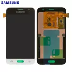 Ecran & Tactile Original Samsung Galaxy J1 2016 J120 GH97-18224A Blanc