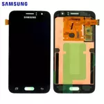 Ecran & Tactile Original Samsung Galaxy J1 2016 J120 GH97-18224C GH97-18728C GH97-19005C Noir