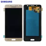 Ecran & Tactile Original Samsung Galaxy J5 2016 J510 GH97-18792A GH97-18962A GH97-19466A GH97­-19467A Or