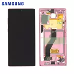 Ecran & Tactile Original Samsung Galaxy Note 10 N970 GH82-20817F GH82-20818F Rose