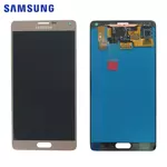 Ecran & Tactile Original Samsung Galaxy Note 4 N910 GH97-16565C Or