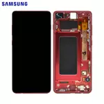 Ecran & Tactile Original Samsung Galaxy S10 Plus G975 GH82-18834H GH82-18849H Rouge