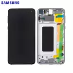 Ecran & Tactile Original Samsung Galaxy S10e G970 GH82-18852B/GH82-18836B Blanc
