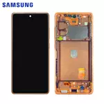 Ecran & Tactile Original Samsung Galaxy S20 FE 5G G781/Galaxy S20 FE 4G G780 GH82-24220F/GH82-24214F Cloud Orange
