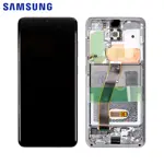 Ecran & Tactile Original Samsung Galaxy S20 G980/Galaxy S20 5G G981 GH82-­22131B/GH82­-22123B Blanc