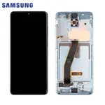 Ecran & Tactile Original Samsung Galaxy S20 G980/Galaxy S20 5G G981 GH82-22123D GH82-22131D Bleu