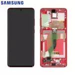 Ecran & Tactile Original Samsung Galaxy S20 Plus G985 GH82-22134G GH82-22145G G986 Rouge