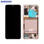 Ecran & Tactile Original Samsung Galaxy S21 5G G991 GH82-24544C/GH82-24545C Phantom White