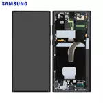 Ecran & Tactile Original Samsung Galaxy S22 Ultra S908 GH82-27488E/GH82-27489E Gris