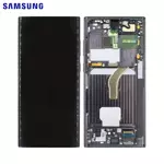 Ecran & Tactile Original Samsung Galaxy S22 Ultra S908 GH82-27488A/GH82-27489A Noir