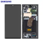 Ecran Tactile Original Samsung Galaxy S23 Ultra 5G S918 GH82-30465A GH82-30466A Noir