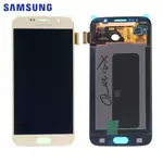 Ecran & Tactile Original Samsung Galaxy S6 G920 GH97-17260C Or