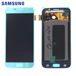 Ecran & Tactile Original Samsung Galaxy S6 G920 GH97-17260D Bleu
