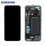 Ecran & Tactile Original Samsung Galaxy S8 G950 GH97-20457A GH97-20458A GH97-20473A GH97-20629A Noir Carbone